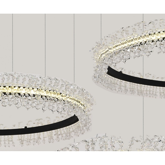 Подвесная светодиодная люстра Kink Light Лаура 08246,19PA изображение 2 Подвесная светодиодная люстра Kink Light Лаура 08246,19PA Фото № 2