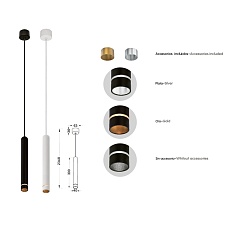 Подвесной светильник Mantra Split 8877 4