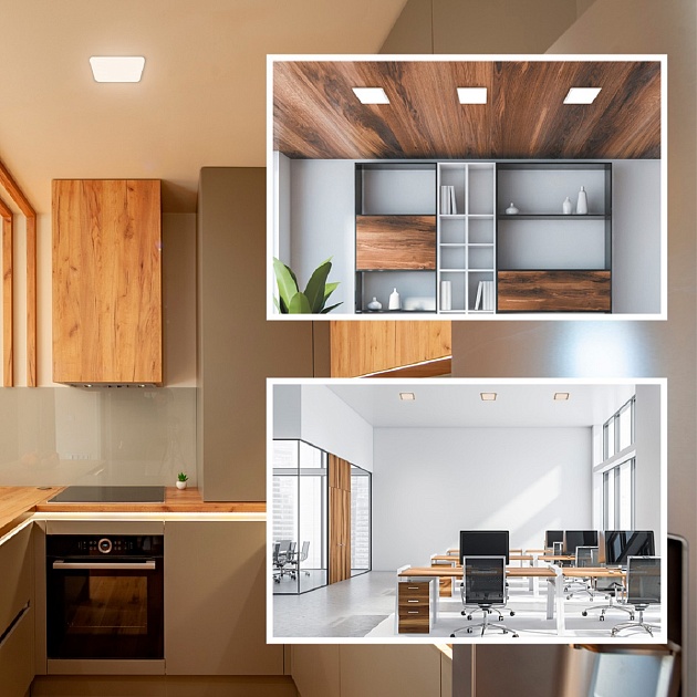 Встраиваемая светодиодная панель Apeyron 06-114 изображение 13 Встраиваемая светодиодная панель Apeyron 06-114 Фото № 13