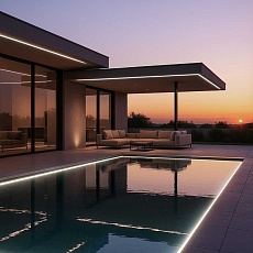 Лента светодиодная 5м 480Led 14W IP68 6500K холодный белый (COB 24V 480Led 14W IP68) Elektrostandard a070532 2