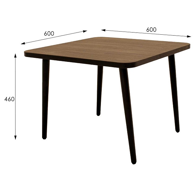 Журнальный стол Мебелик Оникс 3 007673 изображение 3 Журнальный стол Мебелик Оникс 3 007673 Фото № 3