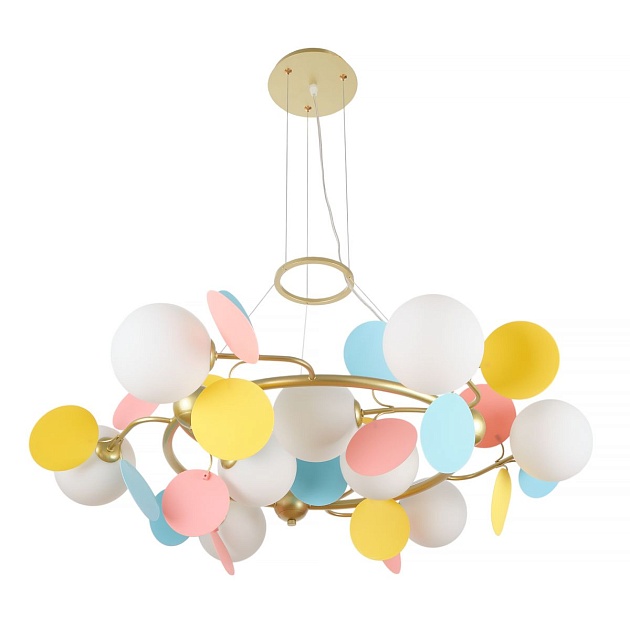 Подвесная люстра MyFar Flavia MR2301-9P изображение 6 Подвесная люстра MyFar Flavia MR2301-9P Фото № 6