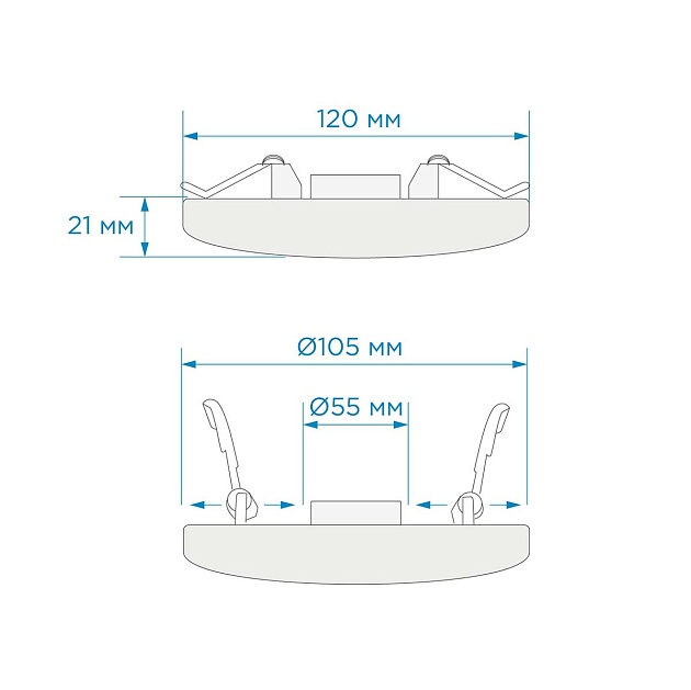 Светодиодная панель безрамочная Apeyron 06-106 Фото № 18