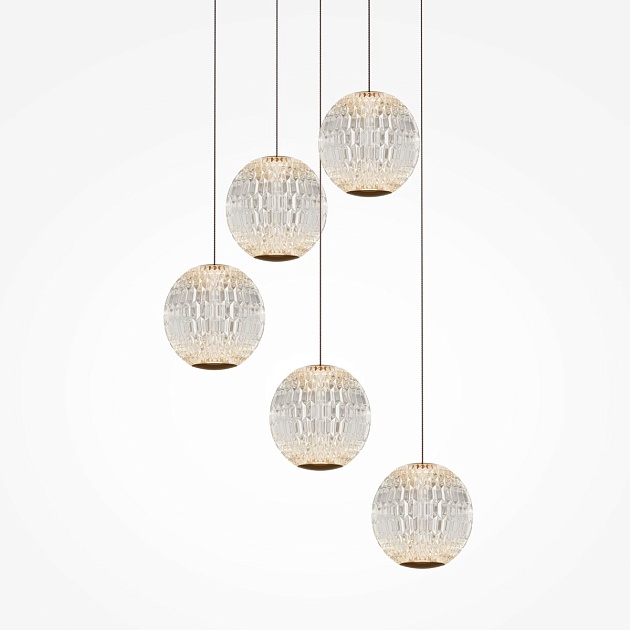 Подвесная светодиодная люстра Maytoni Sapphire MOD293PL-L30BS3K Фото № 6