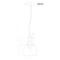 Подвесной светодиодный светильник Divinare Volturn 1243/17 SP-15 1