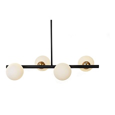 Подвесная люстра Lumina Deco Torica LDP 7001-4 BK+MD 2