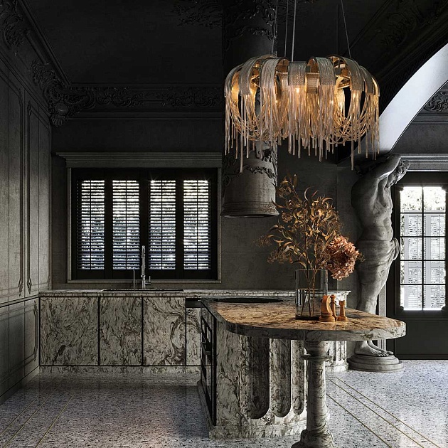 Подвесная люстра LOFT IT Volver 10404/800 SN изображение 4 Подвесная люстра LOFT IT Volver 10404/800 SN Фото № 4