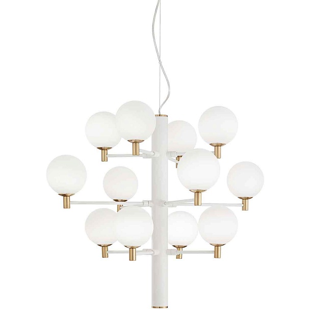 Подвесная люстра Ideal Lux Copernico SP12 Bianco 197302 изображение 1 Подвесная люстра Ideal Lux Copernico SP12 Bianco 197302 Фото № 1