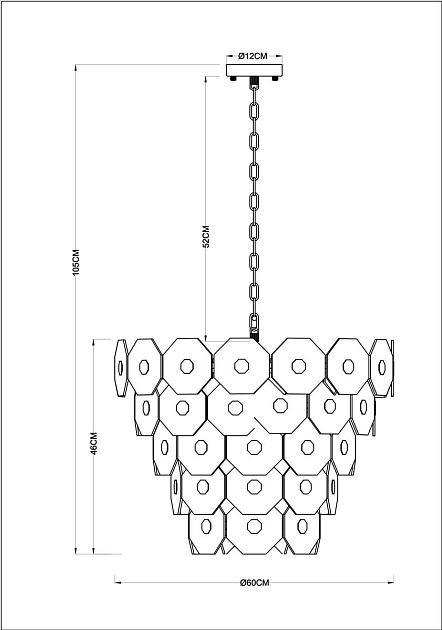 Подвесная люстра Arte Lamp Lambrusco A4069LM-13AB изображение 2 Подвесная люстра Arte Lamp Lambrusco A4069LM-13AB Фото № 2