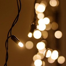 Уличная светодиодная гирлянда Ardecoled бахрома ARD-Edge-PRO-4000x600-Black-128LED-Milk-STD Warm 034111 4