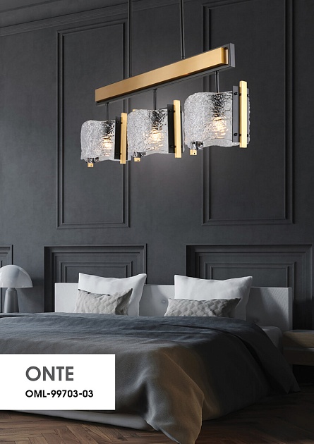 Подвесная люстра Omnilux Onte OML-99703-03 изображение 9 Подвесная люстра Omnilux Onte OML-99703-03 Фото № 9
