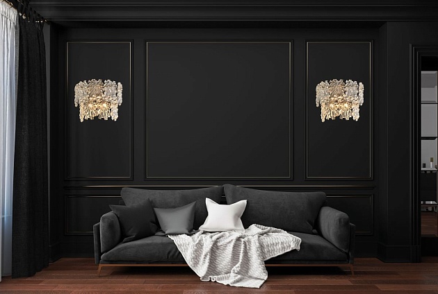 Настенный светильник iLamp Homy W2545-2 NIC Фото № 3