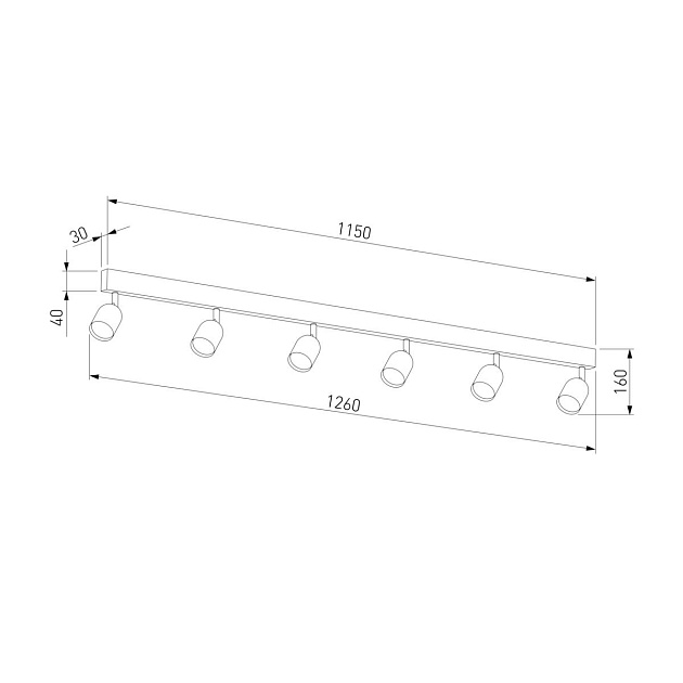 Спот TK Lighting 1026 Top White изображение 2 Спот TK Lighting 1026 Top White Фото № 2