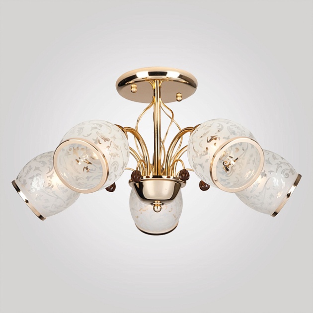 Потолочная люстра Eurosvet 30026/5 золото Фото № 1