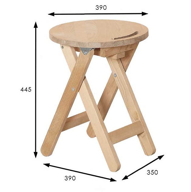 Табурет Мебелик Складной 008420 изображение 3 Табурет Мебелик Складной 008420 Фото № 3