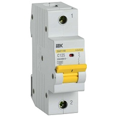 KARAT Автоматический выключатель ВА47-150 1P C 125А 15кА IEK MVA50-1-125-C