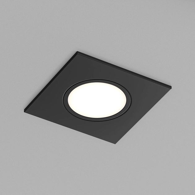 Встраиваемый светильник Denkirs Port DK3102-BK Фото № 1