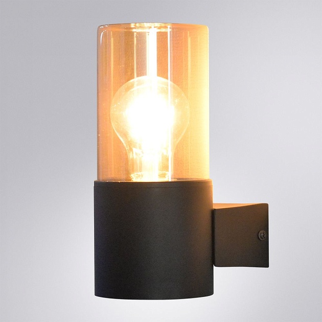 Уличный настенный светильник Arte Lamp Seginus A6515AL-1BK Фото № 4