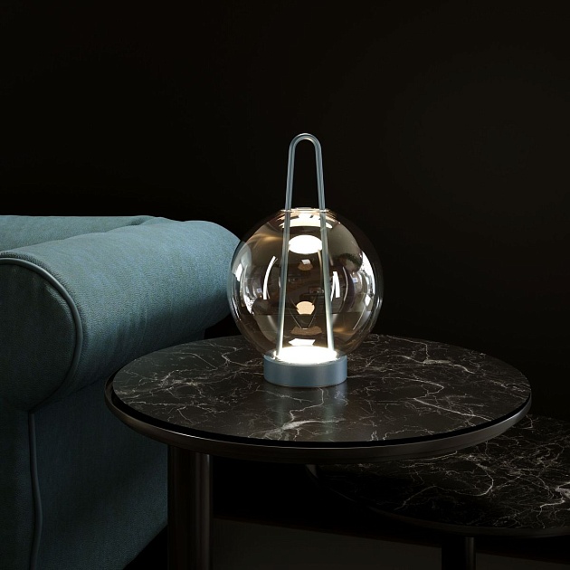 Настольная лампа Eurosvet Frasco 80507/1 синий Фото № 5