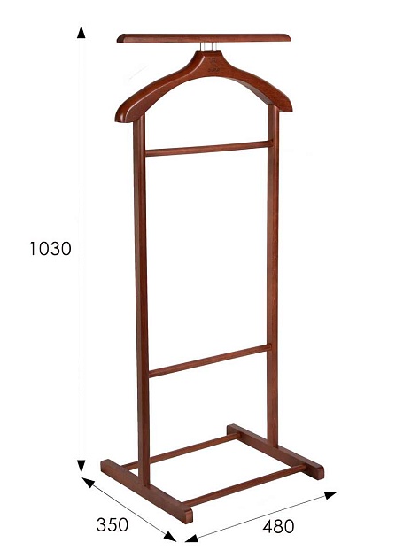 Костюмная вешалка Мебелик В 21Н 001567 Фото № 3