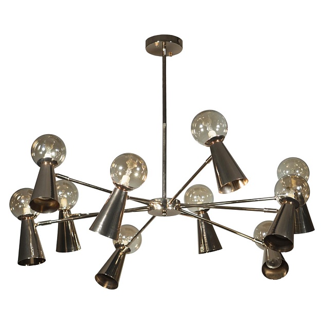 Подвесная люстра Loft IT Halley 10046/10 Gold Фото № 1