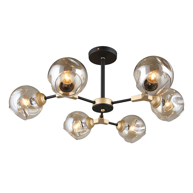 Потолочная люстра Omnilux Sandrigo OML-93607-06 изображение 1 Потолочная люстра Omnilux Sandrigo OML-93607-06 Фото № 1