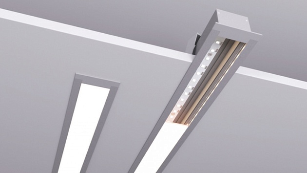 Встраиваемый светодиодный светильник Siled Linea Inner 7370006 Фото № 1