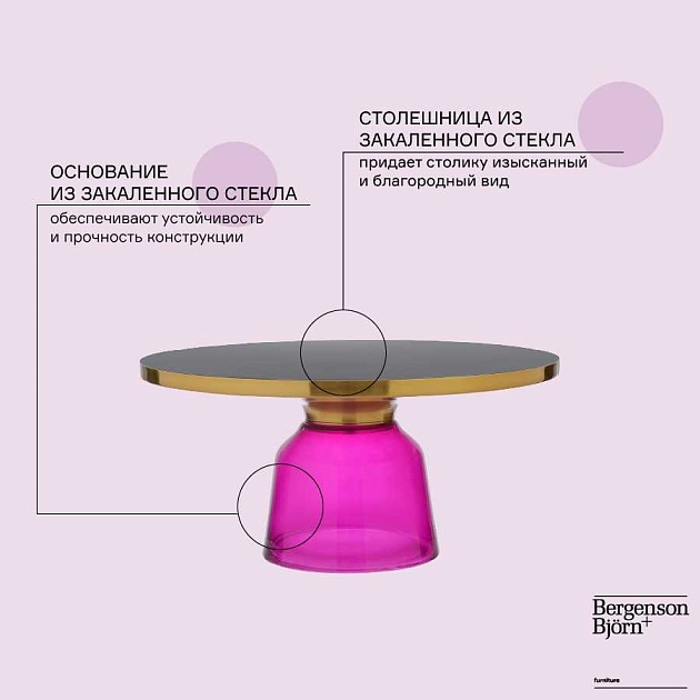 Кофейный стол Bergenson Bjorn Odd MZTBL_CGLSPRP_75 изображение 2 Кофейный стол Bergenson Bjorn Odd MZTBL_CGLSPRP_75 Фото № 2