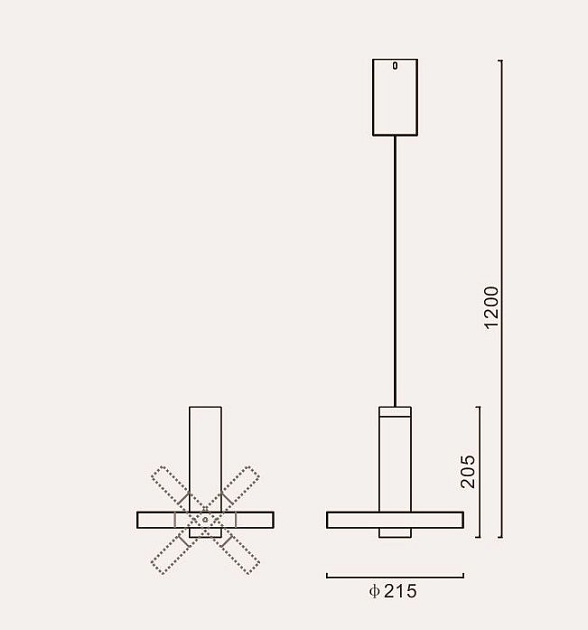 Подвесной светодиодный светильник Romatti Cullinan Capellu PD11135Q изображение 2 Подвесной светодиодный светильник Romatti Cullinan Capellu PD11135Q Фото № 2