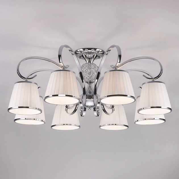 Потолочная люстра Eurosvet 60088/8 хром Фото № 1