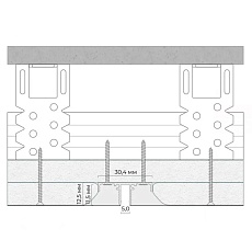 Разделительный профиль FerGipps УТ000002589 2