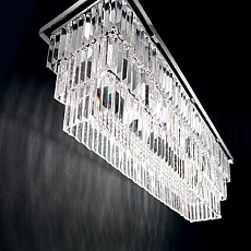 Подвесная люстра Ideal Lux Martinez SP6 Cromo 166322 1