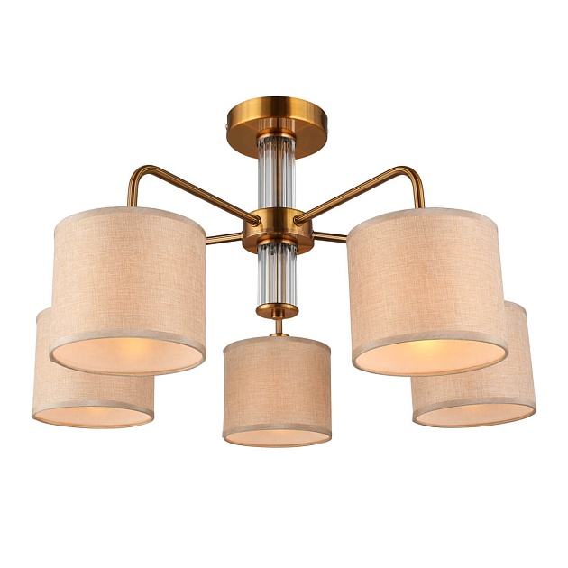 Потолочная люстра Omnilux Barumini OML-56907-05 изображение 1 Потолочная люстра Omnilux Barumini OML-56907-05 Фото № 1