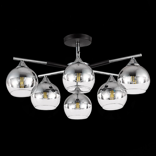 Потолочная люстра Evoluce Gocia SLE106502-06 изображение 2 Потолочная люстра Evoluce Gocia SLE106502-06 Фото № 2