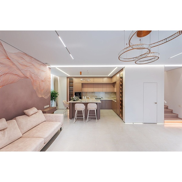 Трековый светодиодный светильник Denkirs Smart Linear DK8005-WH изображение 5 Трековый светодиодный светильник Denkirs Smart Linear DK8005-WH Фото № 5