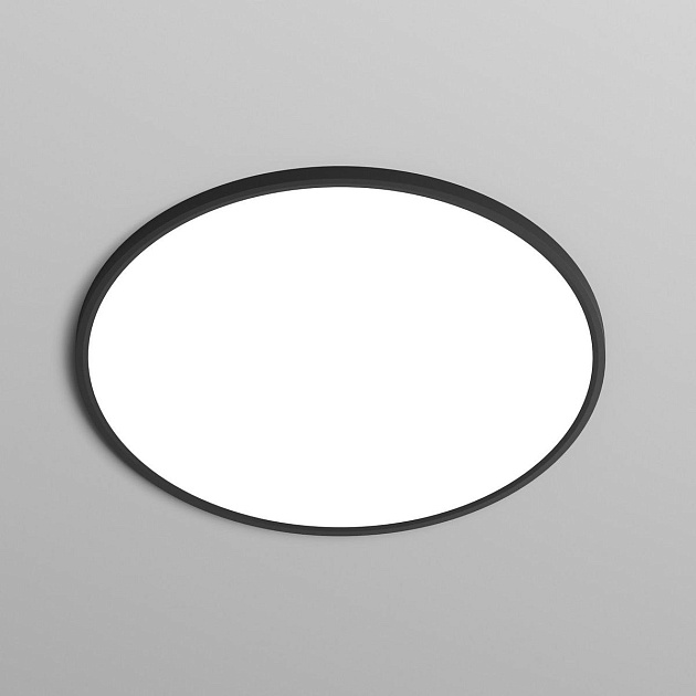 Потолочный светодиодный светильник Denkirs Thin DK6525-BK изображение 1 Потолочный светодиодный светильник Denkirs Thin DK6525-BK Фото № 1