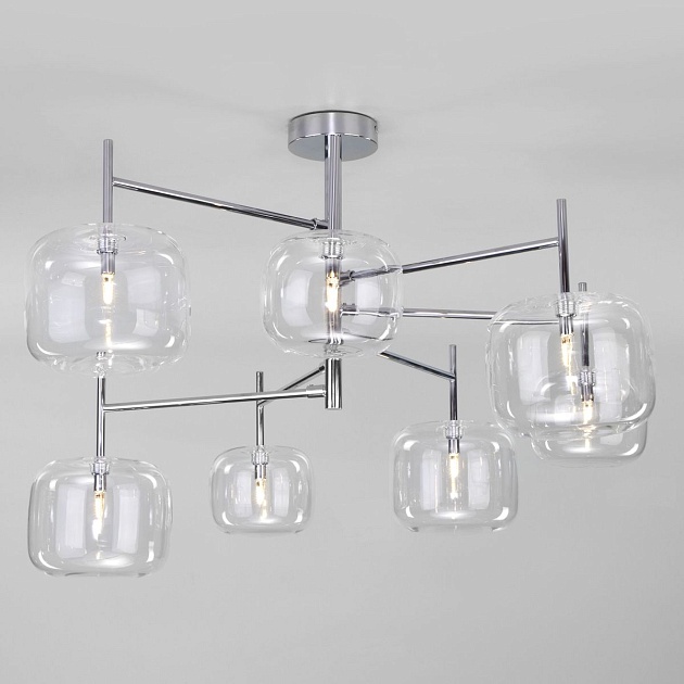 Потолочная люстра Eurosvet Jar 70128/7 хром Фото № 5