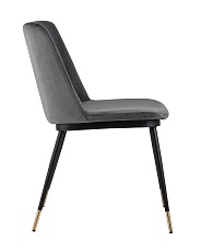 Кухонный стул Stool Group Мелисса велюр темно-серый FDC8028 DARK GREY FUT-81 2
