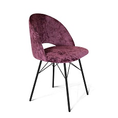 Офисный стул Sheffilton SHT-ST34/S64 вишневый джем/черный муар 6789983302