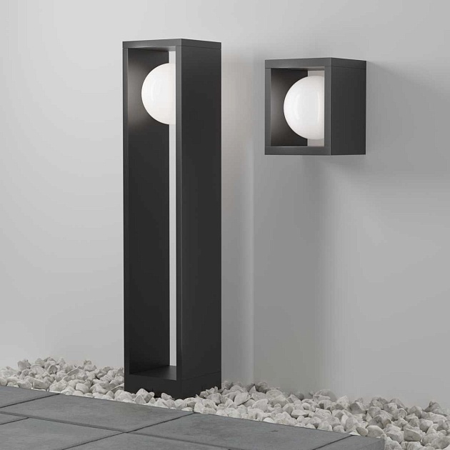Уличный настенный светильник Maytoni Outdoor O483WL-L10GF3K Фото № 10
