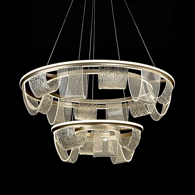 Подвесной cветильник LED4U L7706-800-460 GD Фото № 2