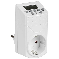 Розетка-таймер электронный РТЭ-1 1мин 7дн 140on/off 16А IP20 IEK ERT-10-1-16-N-01-5-20-K01