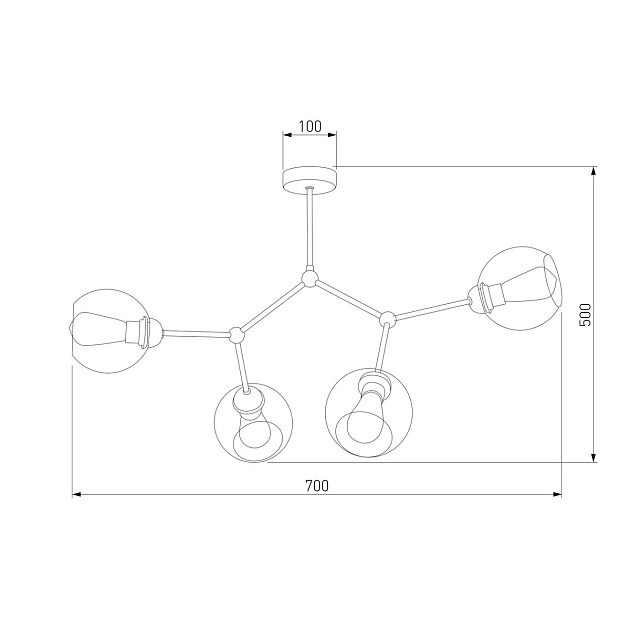 Подвесная люстра TK Lighting 1942 Fairy Фото № 2