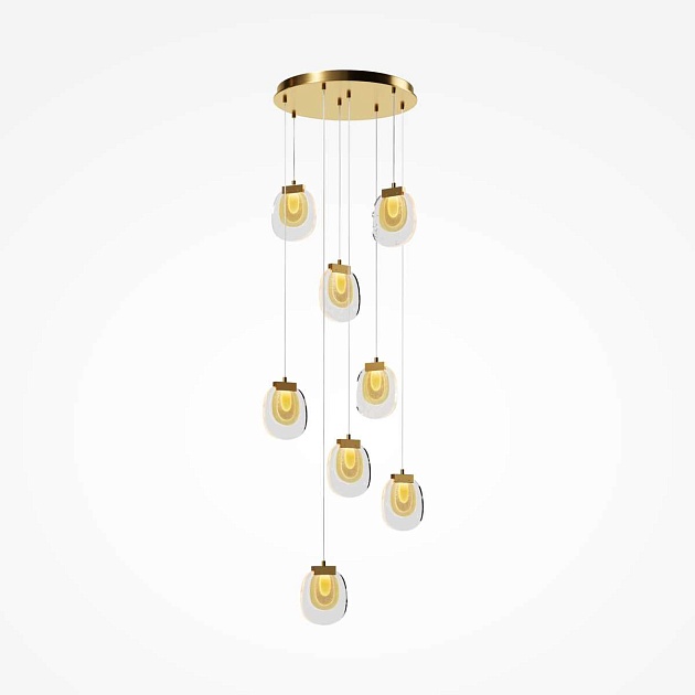 Подвесной светодиодный светильник Maytoni Modern Biology MOD367PL-L30BBSK Фото № 9