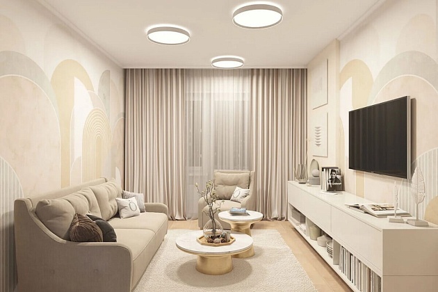 Потолочный светодиодный светильник Denkirs Plato DK6511-WH Фото № 9