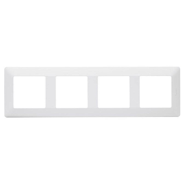 Рамка 4-постовая Legrand Valena Life белая 754004 изображение 1 Рамка 4-постовая Legrand Valena Life белая 754004 Фото № 1