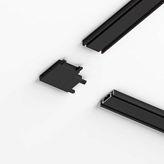 Коннектор для 4-стороннего соединителя накладного шинопровода Elektrostandard Flat Magnetic 85004/00 черный a063739 1