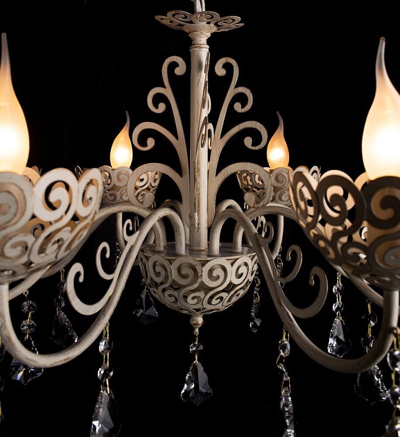 Подвесная люстра Arte Lamp Fleece A4554LM-8WG Фото № 4