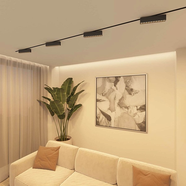 Трековый светодиодный светильник Denkirs Edder DK6434-BK изображение 5 Трековый светодиодный светильник Denkirs Edder DK6434-BK Фото № 5