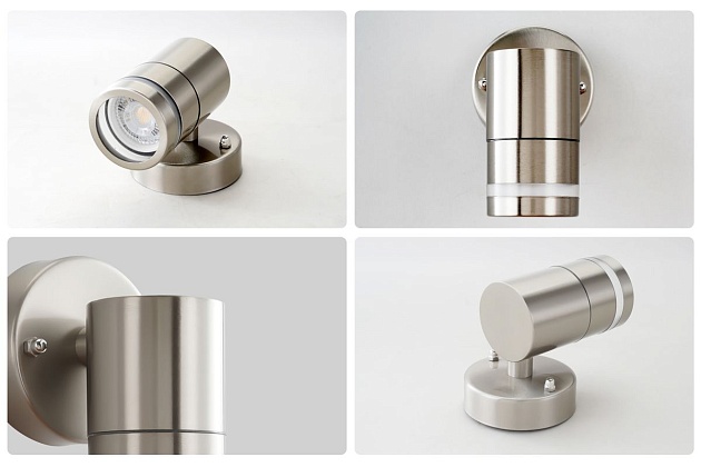 Уличный настенный светильник Apeyron Chrome11-110 Фото № 10